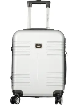 Laura Biagiotti Damen REISSVERSCHLUSSTASCHE Silber