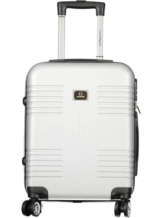 Laura Biagiotti Damen REISSVERSCHLUSSTASCHE Silber