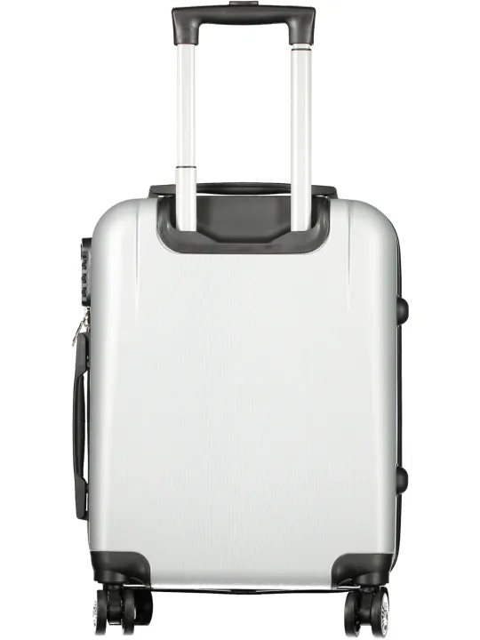 Laura Biagiotti Damen REISSVERSCHLUSSTASCHE Silber