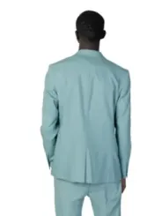 Anzug Antony Morato hellblau hinten