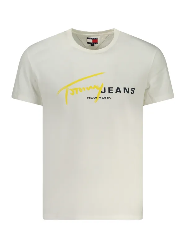 Tommy Hilfiger Herren KURZARM-T-SHIRT Weiß | online kaufen