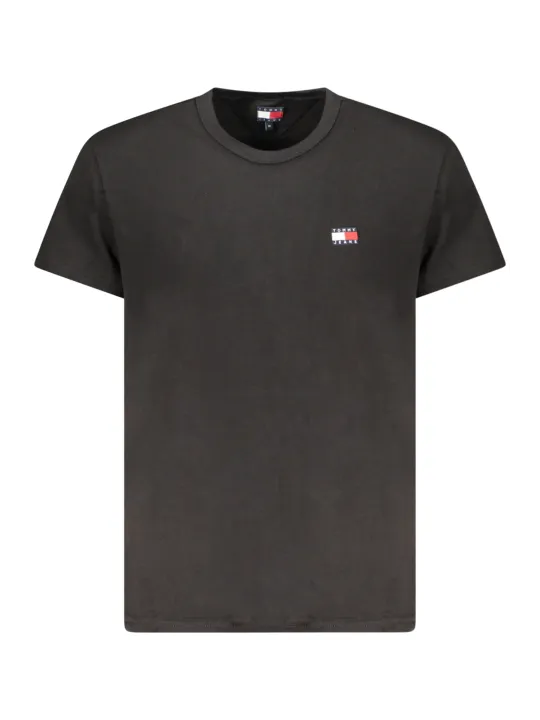 Tommy Hilfiger Herren KURZARM-T-SHIRT Schwarz
