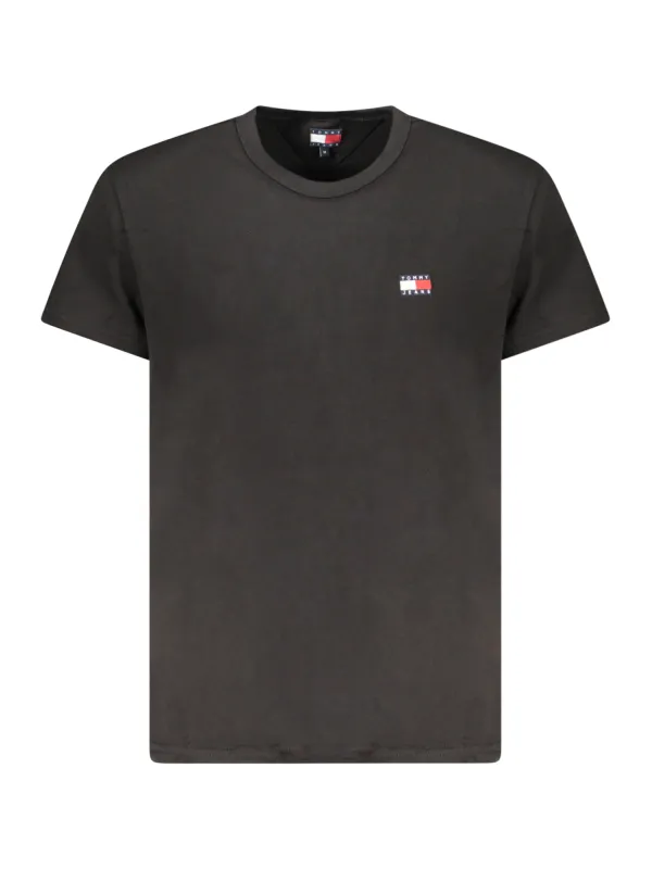 Tommy Hilfiger Herren KURZARM-T-SHIRT Schwarz