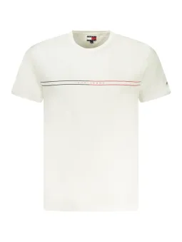 Mieten Sie Tommy Hilfiger Herren T-Shirt Weiß | Flex-Fashion