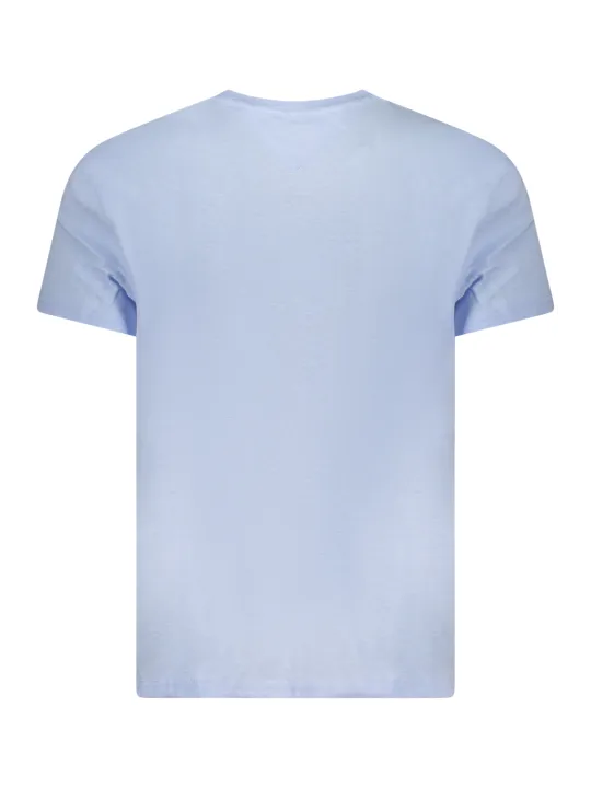 Tommy Hilfiger Herren KURZARM-T-SHIRT Hellblau