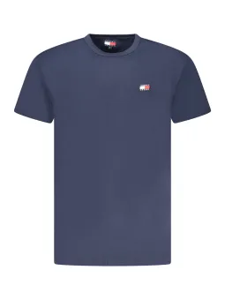 Tommy Hilfiger Herren T-Shirt Blau mieten bei Flex-Fashion