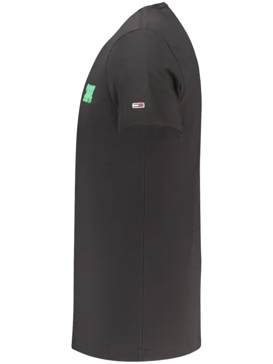 Tommy Hilfiger Herren KURZARM-T-SHIRT Schwarz