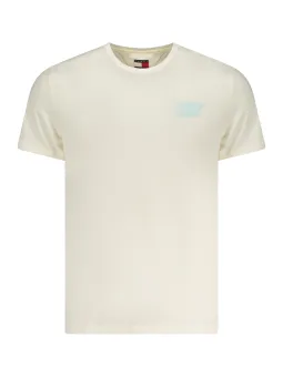 Tommy Hilfiger Herren T-Shirt Beige mieten | Flex-Fashion