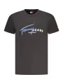 Tommy Hilfiger Herren KURZARM-T-SHIRT Schwarz