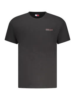 Tommy Hilfiger Herren T-Shirt Schwarz mieten - Flex-Fashion