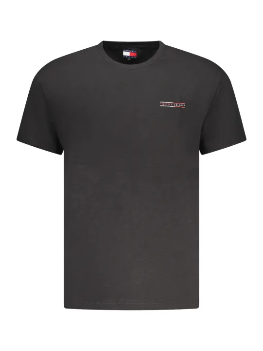 Tommy Hilfiger Herren KURZARM-T-SHIRT Schwarz