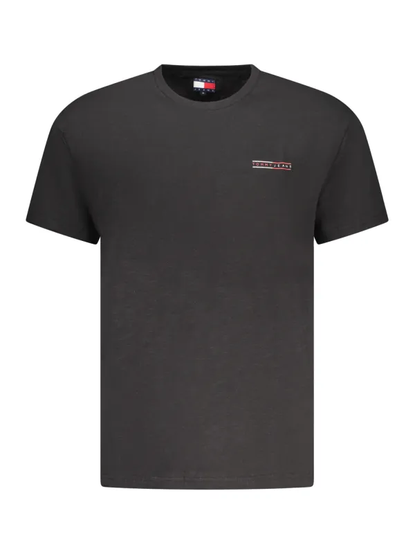 Tommy Hilfiger Herren KURZARM-T-SHIRT Schwarz
