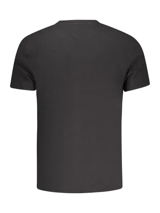 Tommy Hilfiger Herren KURZARM-T-SHIRT Schwarz