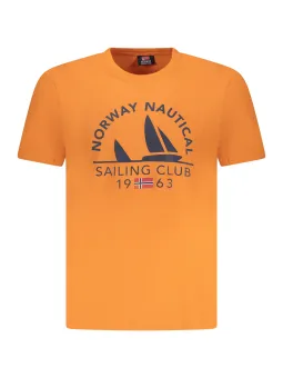 Miete Herren T-Shirt Orange | NORWAY 1963 bei Flex-Fashion