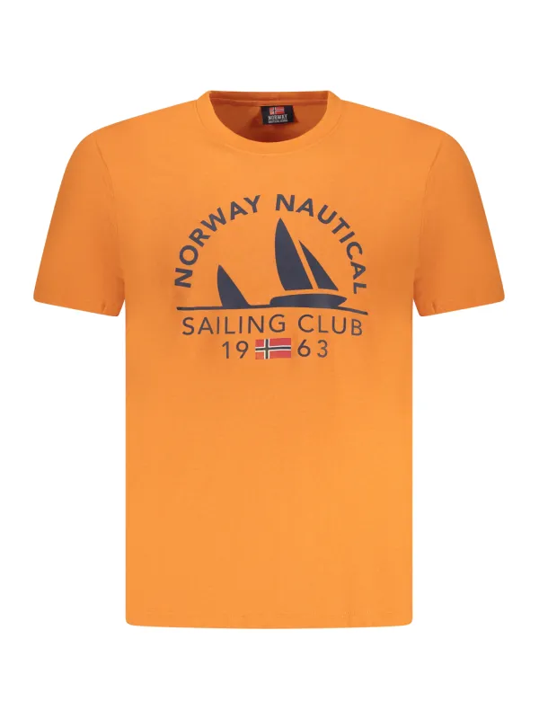 NORWAY 1963 Herren KURZARM-T-SHIRT Orange | online kaufen