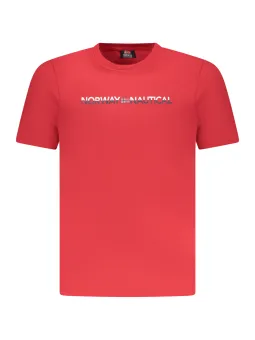 Herren T-Shirt Rot mieten | NORWAY 1963 Verleih-Shop