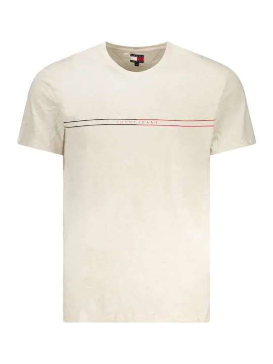 Tommy Hilfiger Herren KURZARM-T-SHIRT Beige | online kaufen