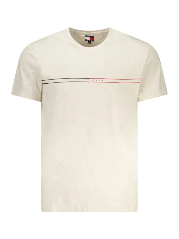Tommy Hilfiger Herren KURZARM-T-SHIRT Beige | online kaufen