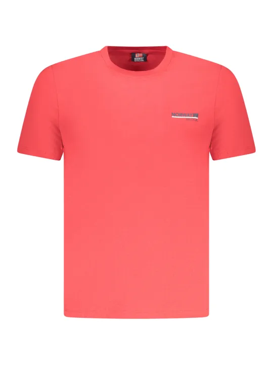 NORWAY 1963 Herren KURZARM-T-SHIRT Rot | online kaufen