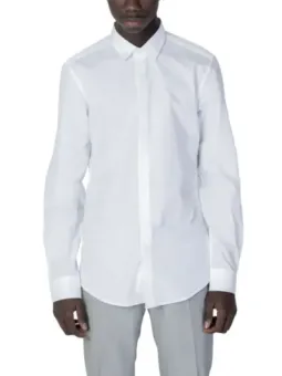 Weißes Herren Hemd schlanker Schnitt