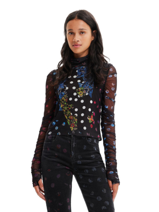 T-Shirt Desigual - Desigual T-Shirt Donna 100,00 €  | Planet-Deluxe