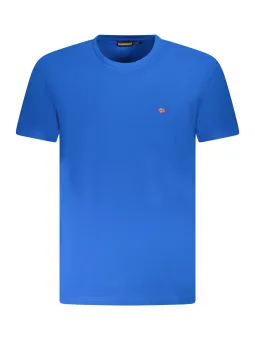 Napapijri Herren T-Shirt Hellblau mieten - Flex-Fashion Verleih