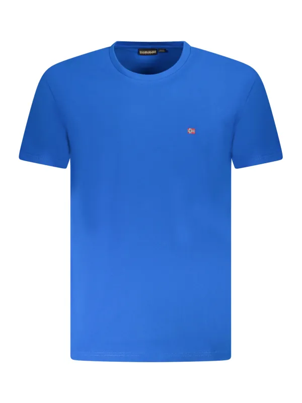 Napapijri Herren KURZARM-T-SHIRT Hellblau | online kaufen