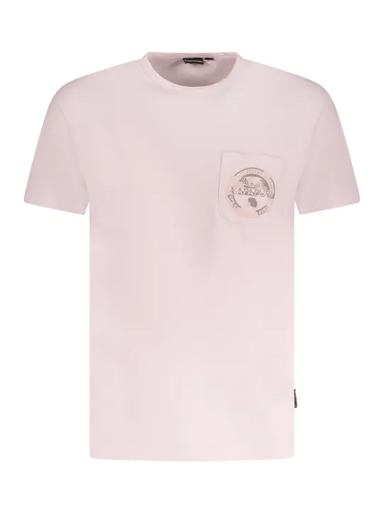 Napapijri Herren KURZARM-T-SHIRT Rosa | online kaufen