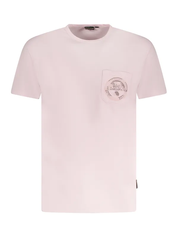 Napapijri Herren KURZARM-T-SHIRT Rosa | online kaufen