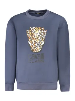 Cavalli Class Damen Sweatshirt Blau mieten - Flex-Fashion