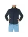 Marineblaue gesteppte Pufferjacke