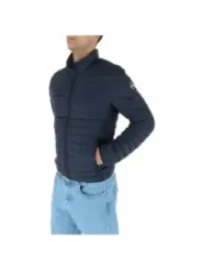 Schwarze gesteppte Colmar Herrenjacke