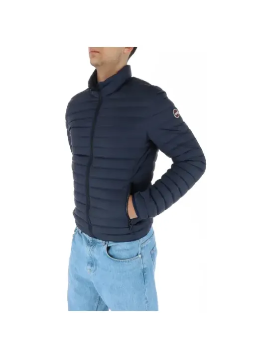 Schwarze gesteppte Colmar Herrenjacke