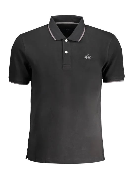 LA MARTINA Herren KURZARM-POLOSHIRT Schwarz | online kaufen