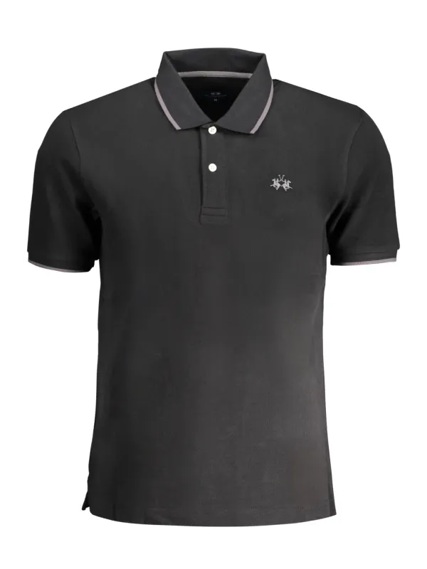 LA MARTINA Herren KURZARM-POLOSHIRT Schwarz | online kaufen