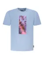 GIAN MARCO VENTURI Herren KURZARM-T-SHIRT Hellblau
