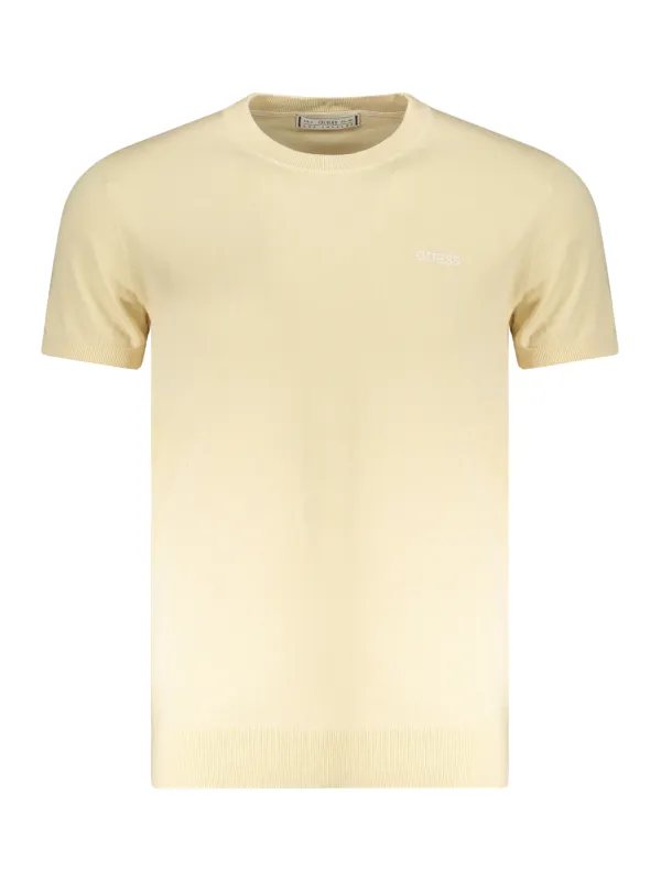 GUESS JEANS Herren KURZARM-T-SHIRT Beige | online kaufen