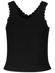 GUESS JEANS Damen STRICK-TANKTOP Schwarz | online kaufen