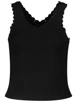 GUESS Damen Strick-Top Schwarz leihen - Flex-Fashion Verleih