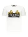Cavalli Class Herren KURZARM-T-SHIRT Weiß | online kaufen