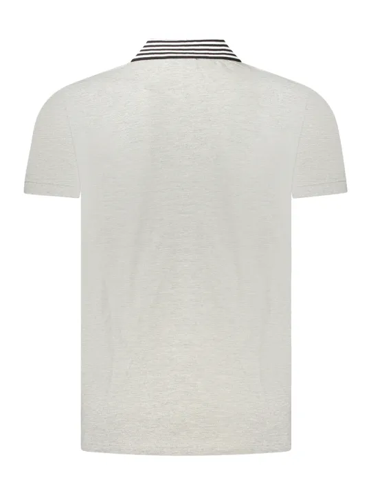 Cavalli Class Herren KURZARM-POLOSHIRT Grau | online kaufen
