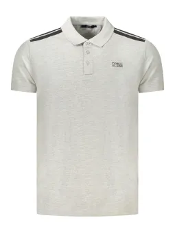 Cavalli Class Herren KURZARM-POLOSHIRT Grau | online kaufen