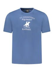 U.S. GRAND POLO Herren T-Shirt Blau | online kaufen