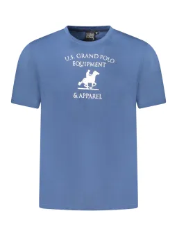 U.S. GRAND POLO Herren T-Shirt Blau mieten | Flex-Fashion