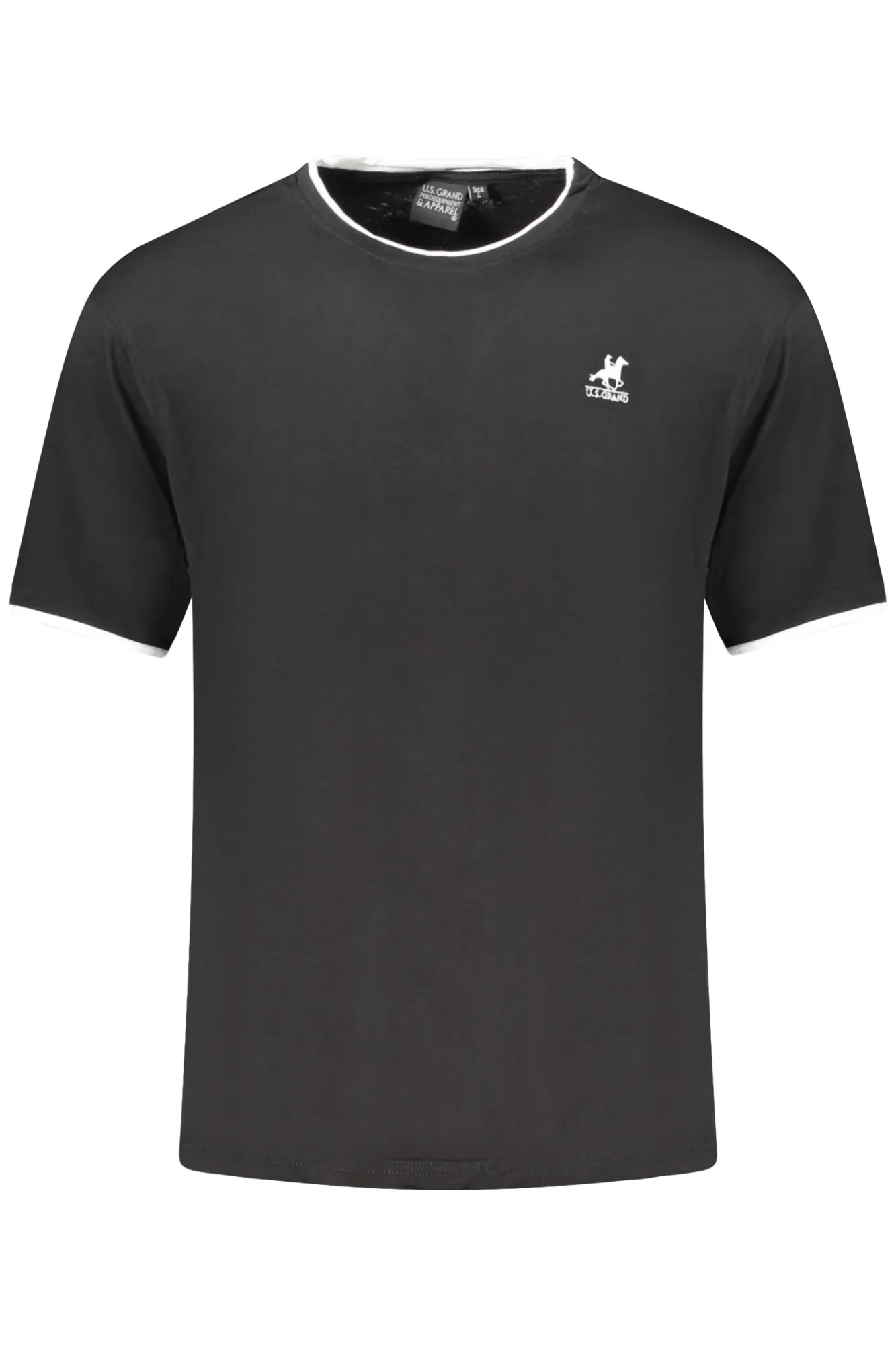 Herren T-Shirt Schwarz AU02644_NE23NERO