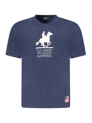 U.S. GRAND POLO Herren T-Shirt Blau | online kaufen