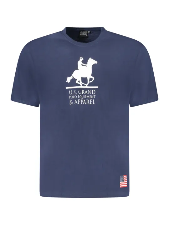 U.S. GRAND POLO Herren T-Shirt Blau | online kaufen