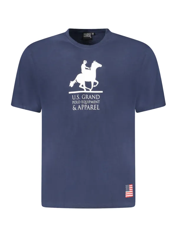 U.S. GRAND POLO Herren T-Shirt Blau | online kaufen