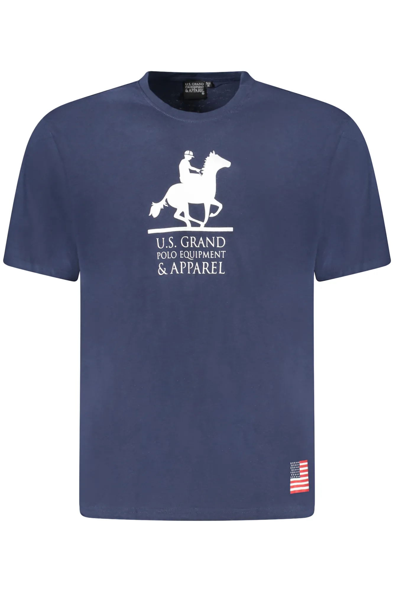 Herren T-Shirt Blau AU02650_BL1NAVY