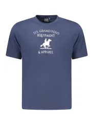 U.S. GRAND POLO Herren T-Shirt Blau | online kaufen